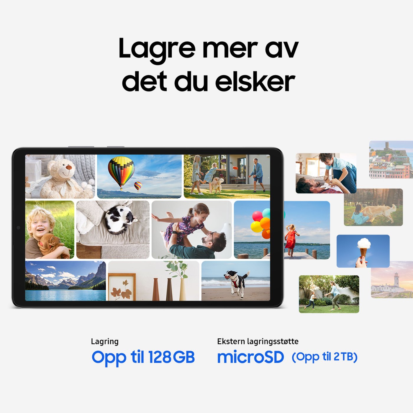 Samsung Galaxy Tab A11 8,7" nettbrett LTE 64 GB