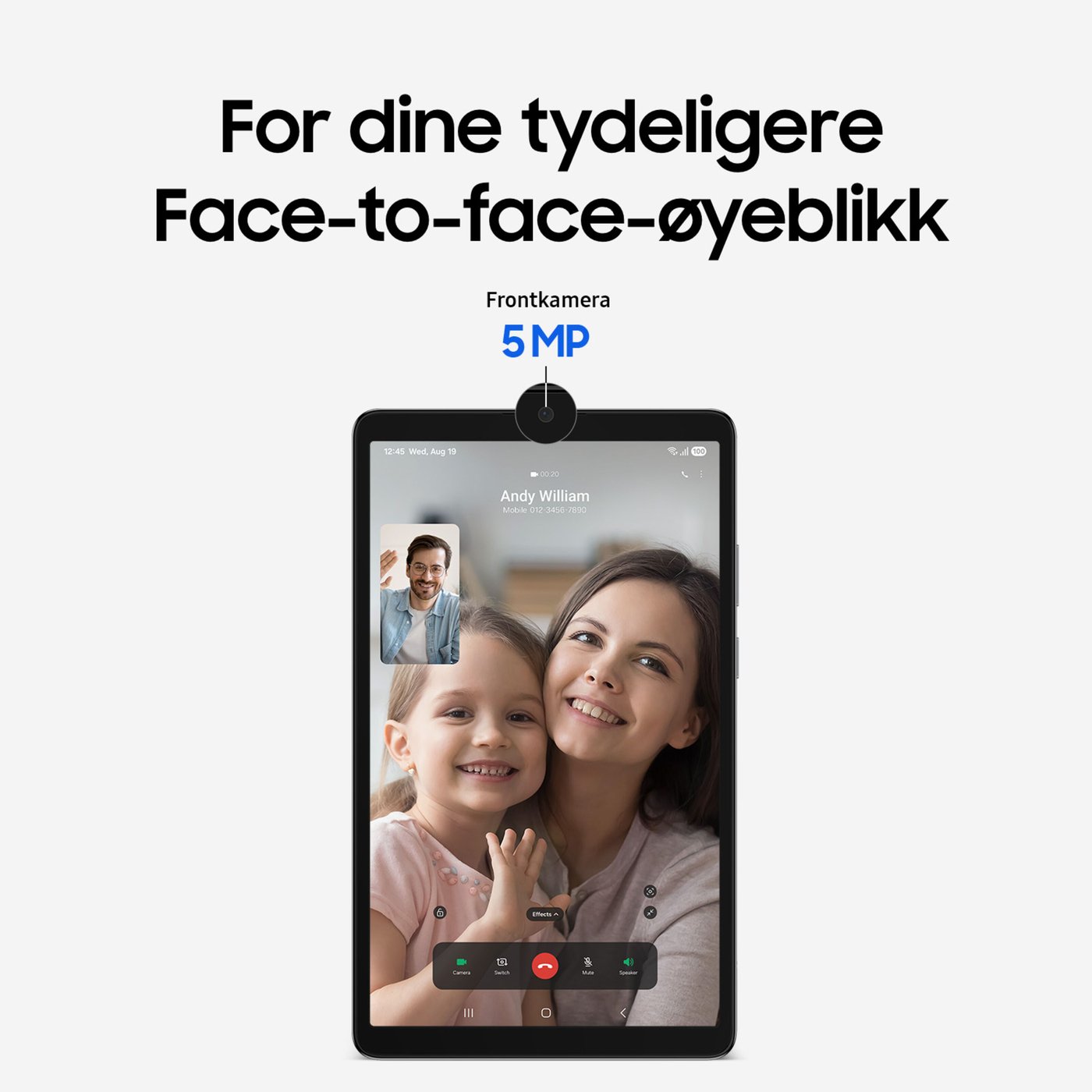 Samsung Galaxy Tab A11 8,7" nettbrett Wi-Fi 128 GB