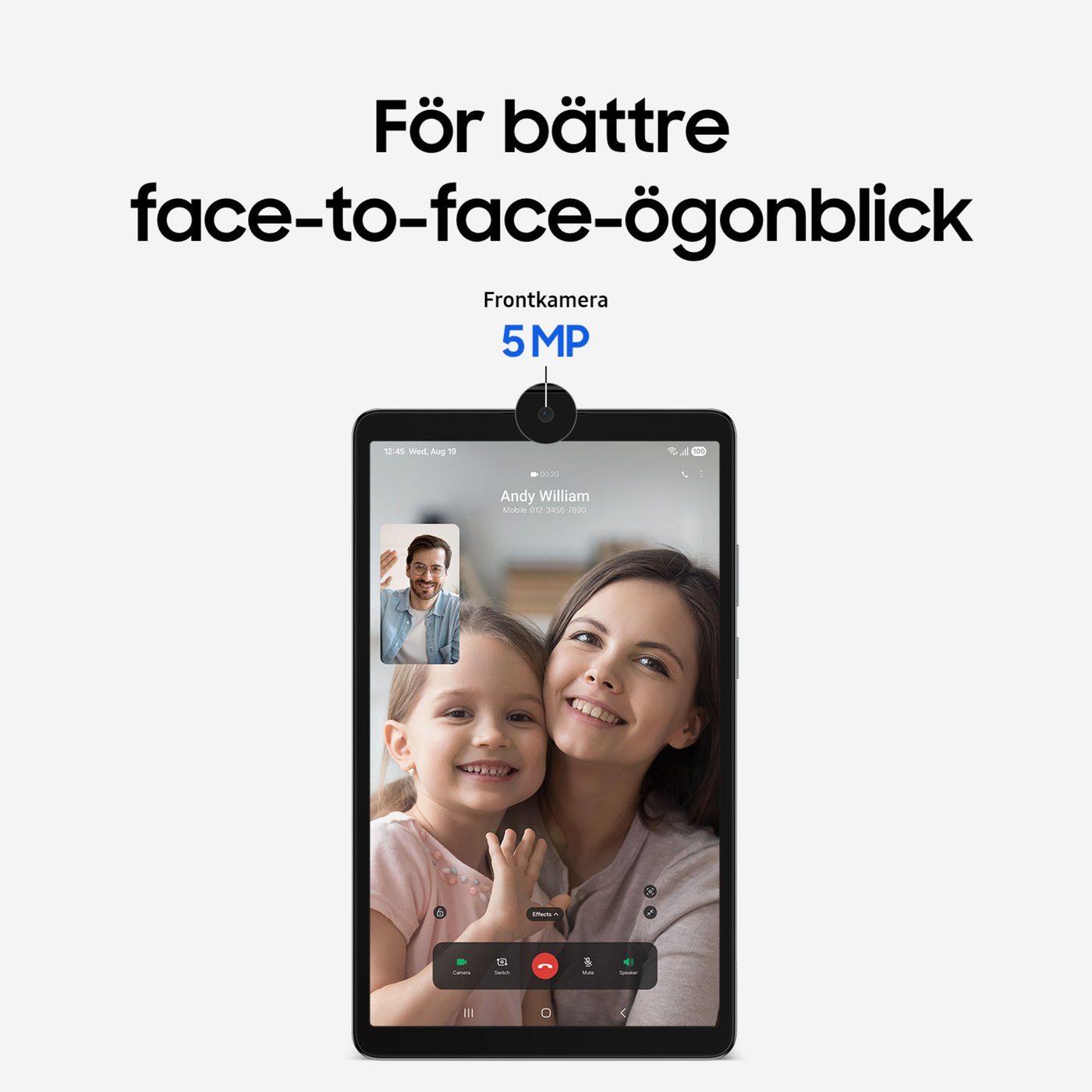 Samsung Galaxy Tab A11 8,7" surfplatta Wi-Fi 128 GB