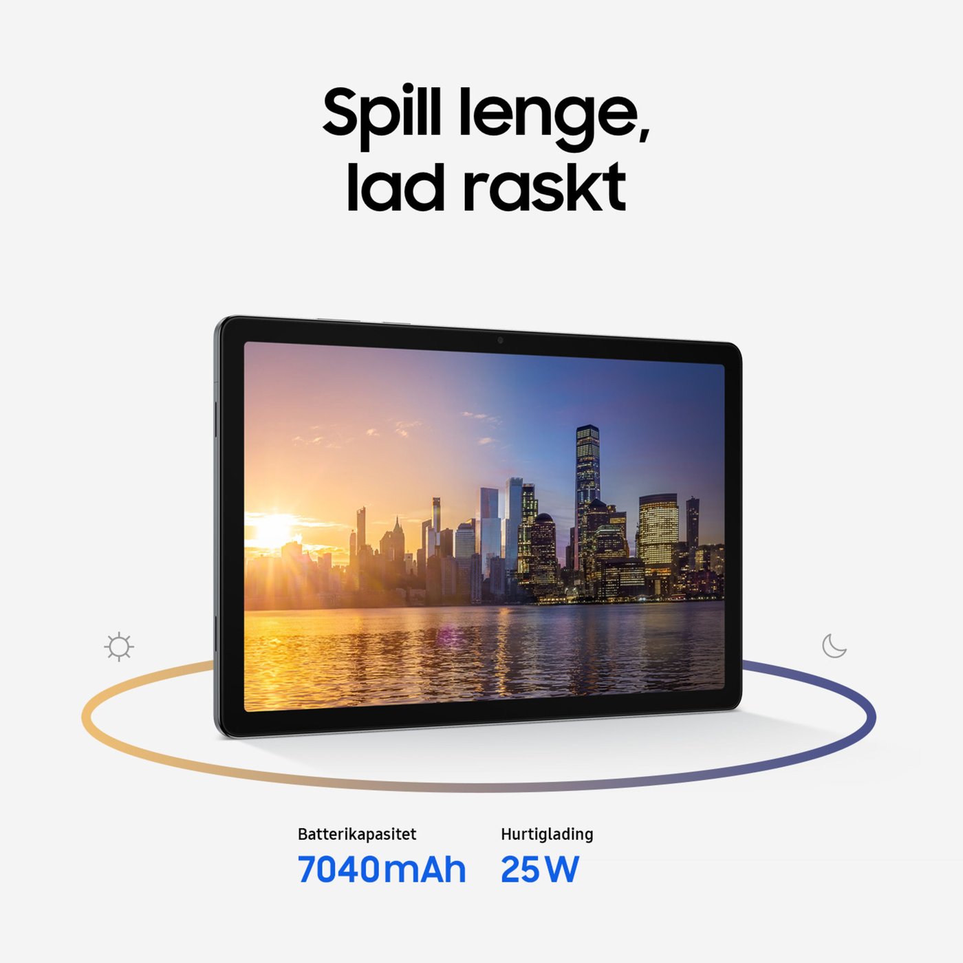 Samsung Galaxy Tab A11+ 8,7" nettbrett 5G 128 GB