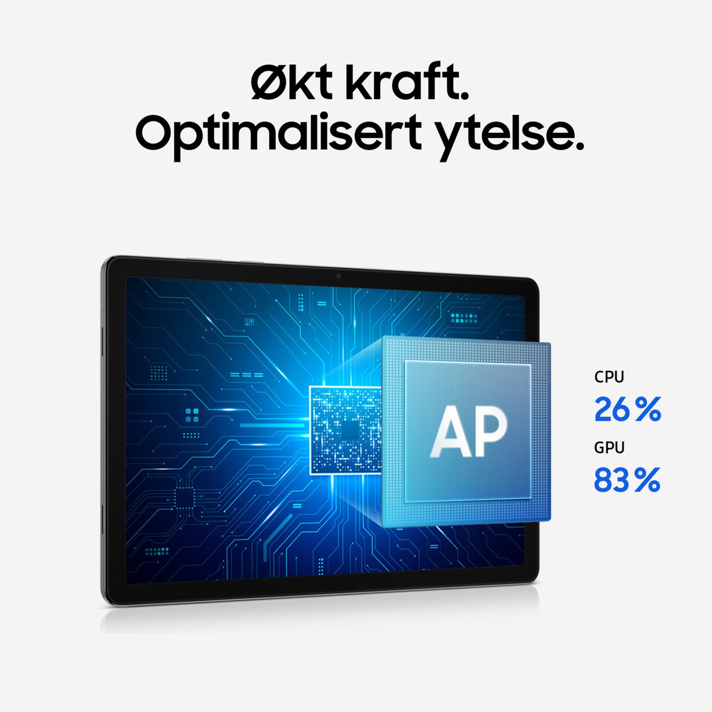 Samsung Galaxy Tab A11+ 11" nettbrett 5G 256 GB