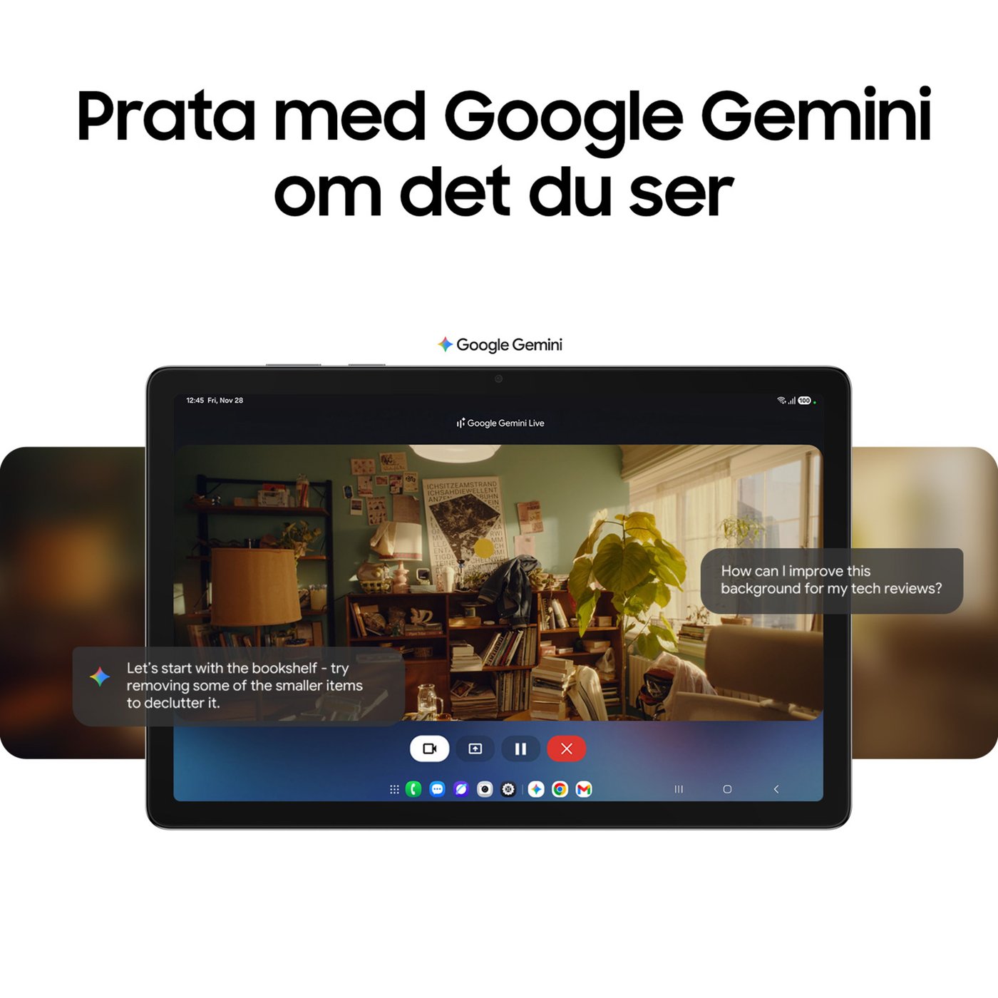 Samsung Galaxy Tab A11+ 11" surfplatta 5G 256 GB