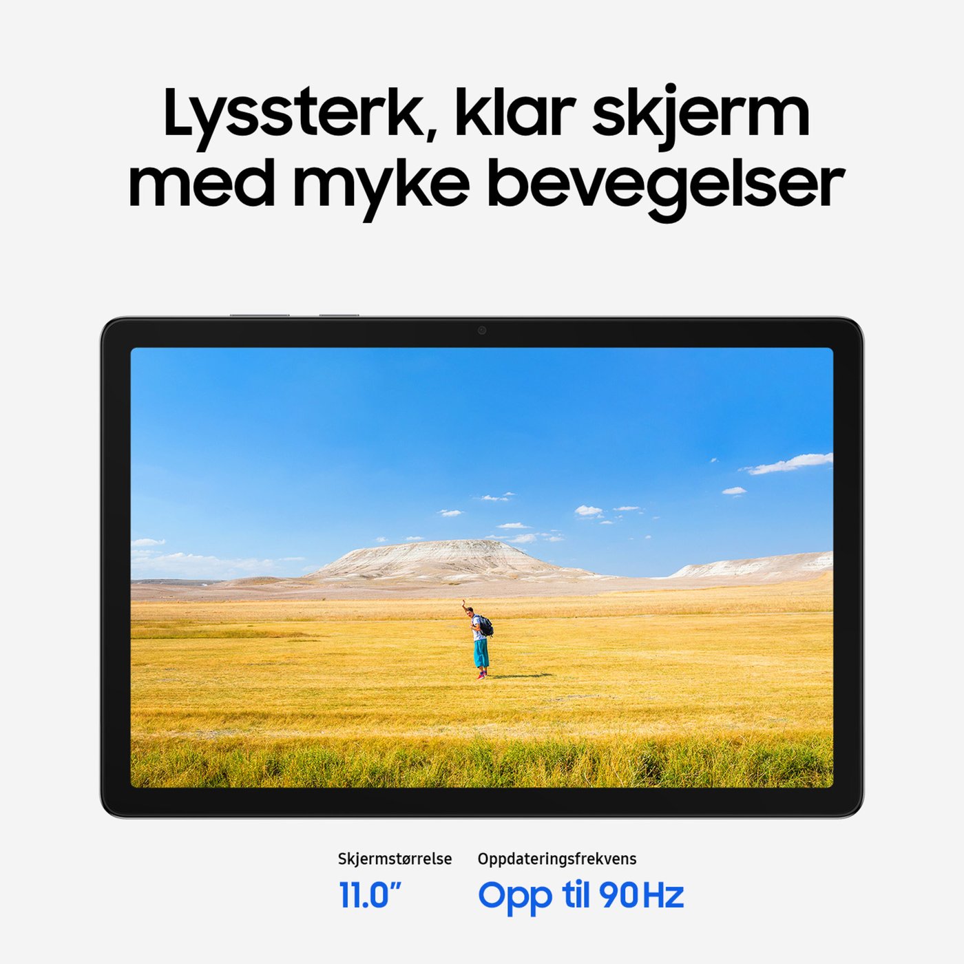 Samsung Galaxy Tab A11+ 11" nettbrett 5G 256 GB