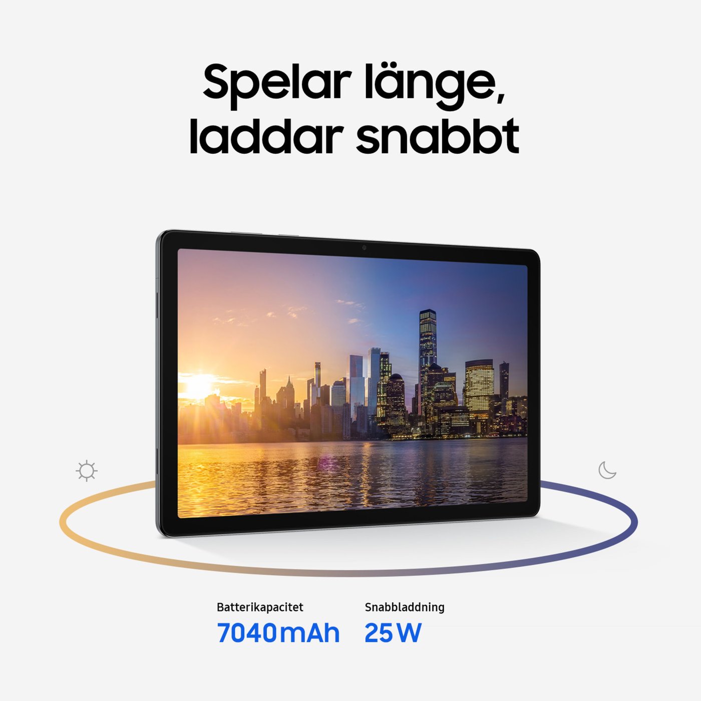 Samsung Galaxy Tab A11+ 8,7" surfplatta Wi-Fi 128 GB