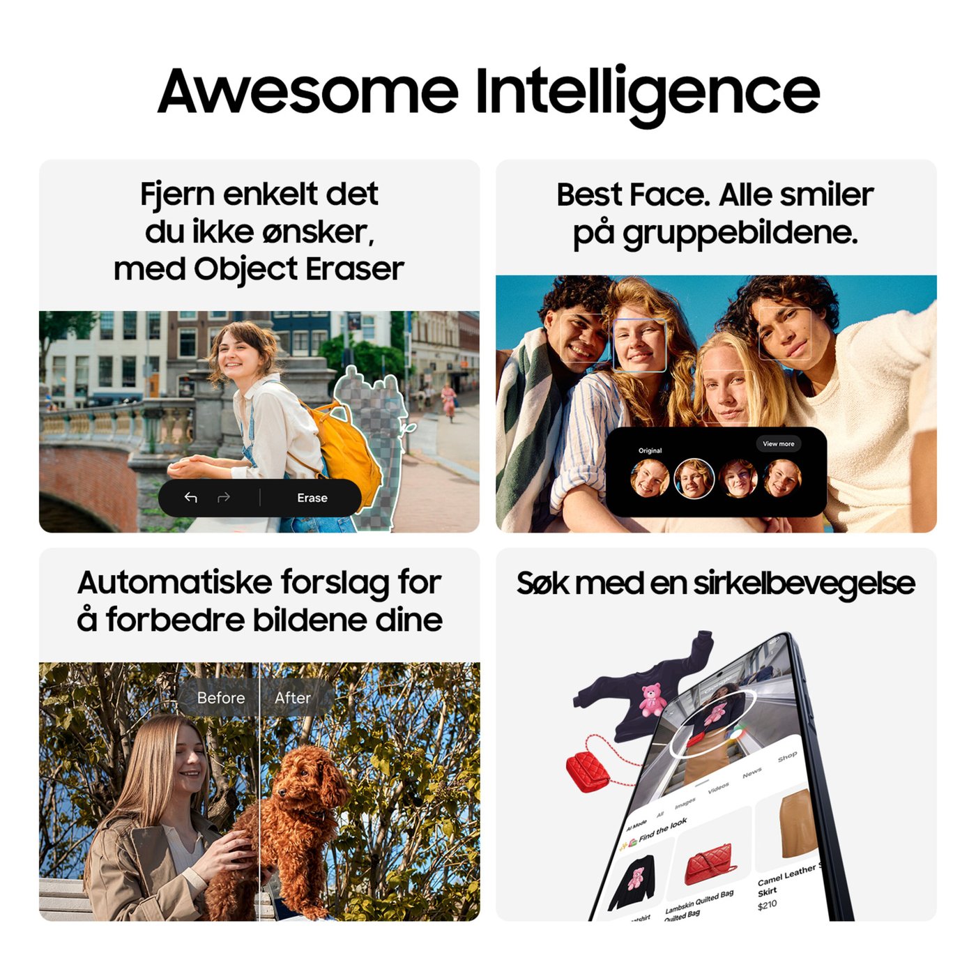 Samsung Galaxy A57 5G 128 GB Awesome Grey