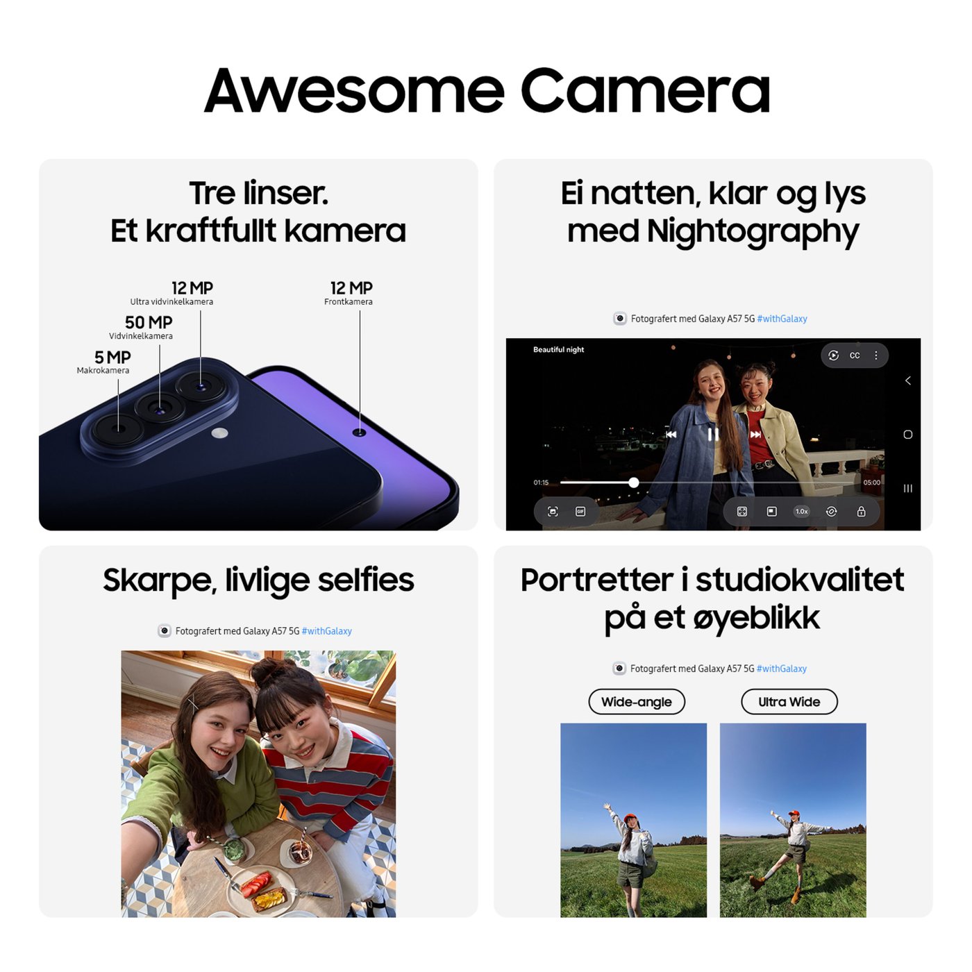 Samsung Galaxy A57 5G 128 GB Awesome Navy