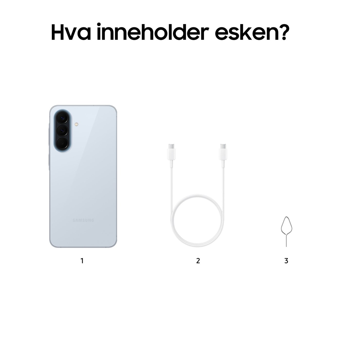 Samsung Galaxy A57 5G Isblå