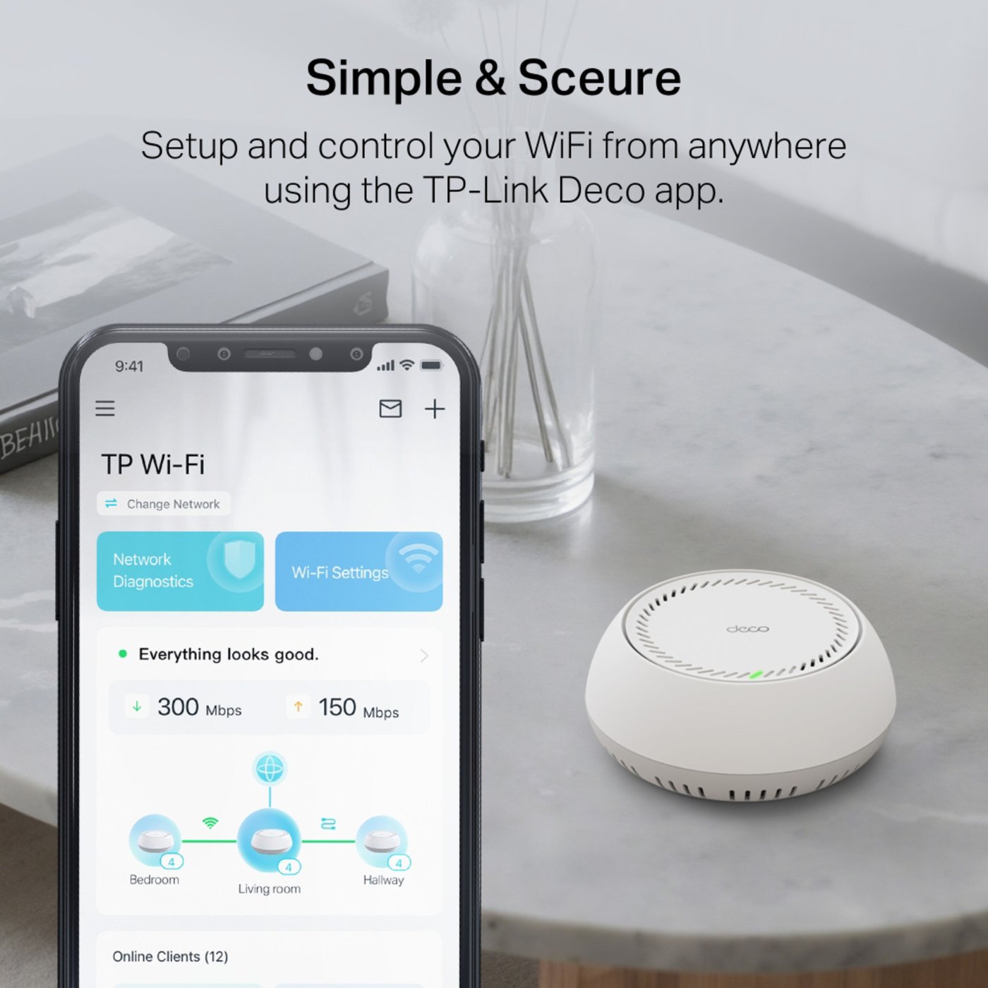 TP-link Deco BE65-PoE Wifi 7-meshsystem 3-pack