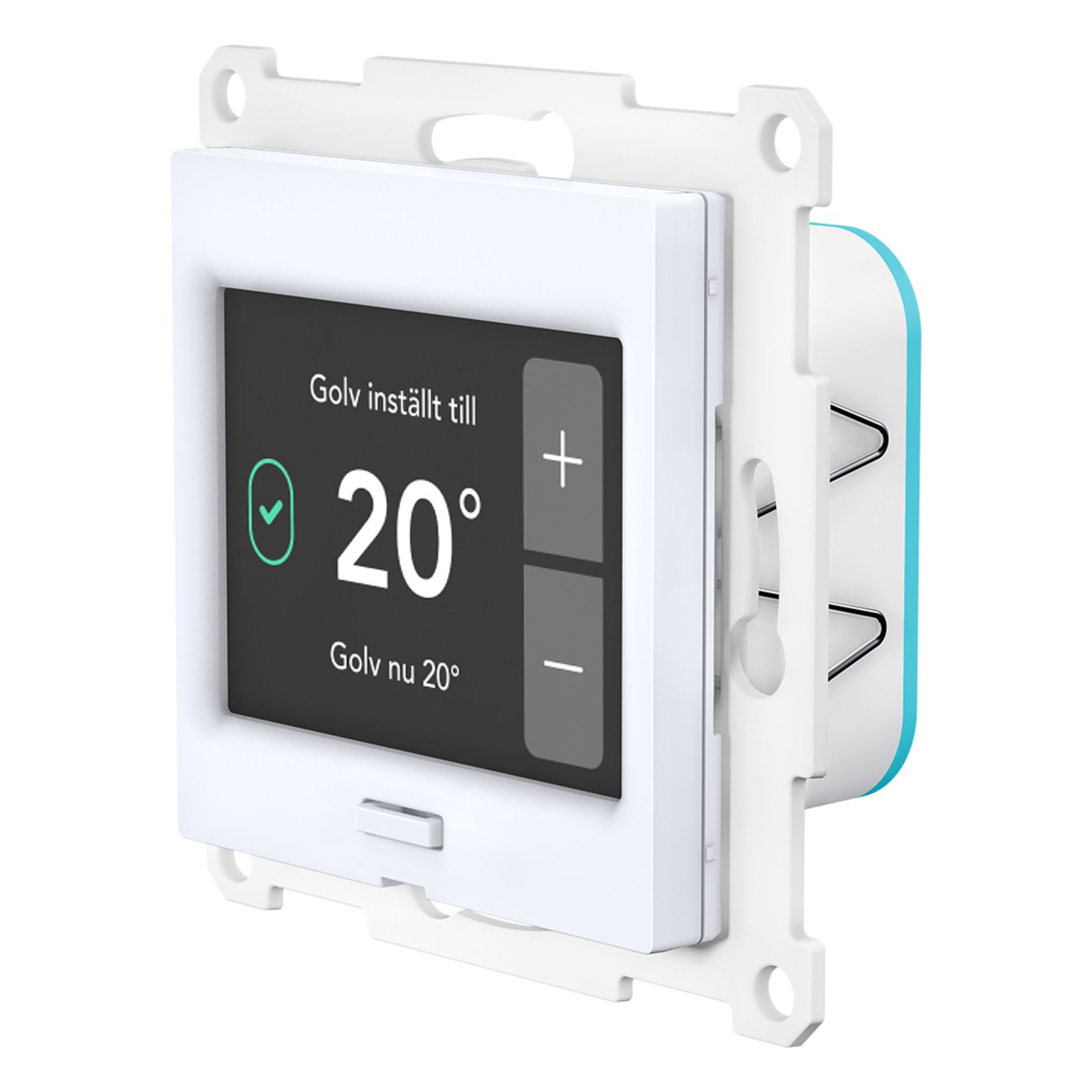Plejd TRM-01 termostat for elektrisk gulvvarme (Exxact) Exxact, hvit