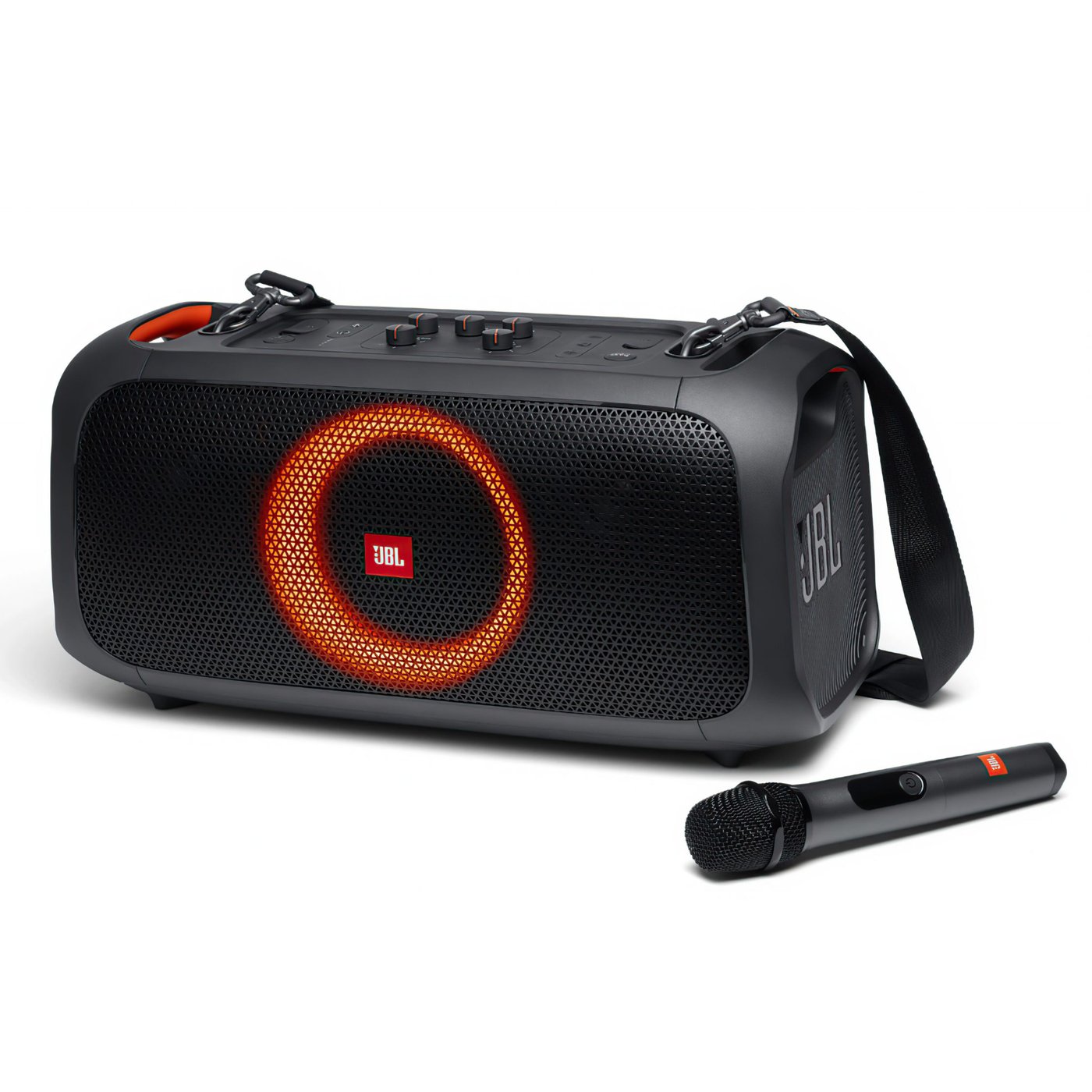 JBL PartyBox On-The-Go 2 portabel partyhögtalare Svart