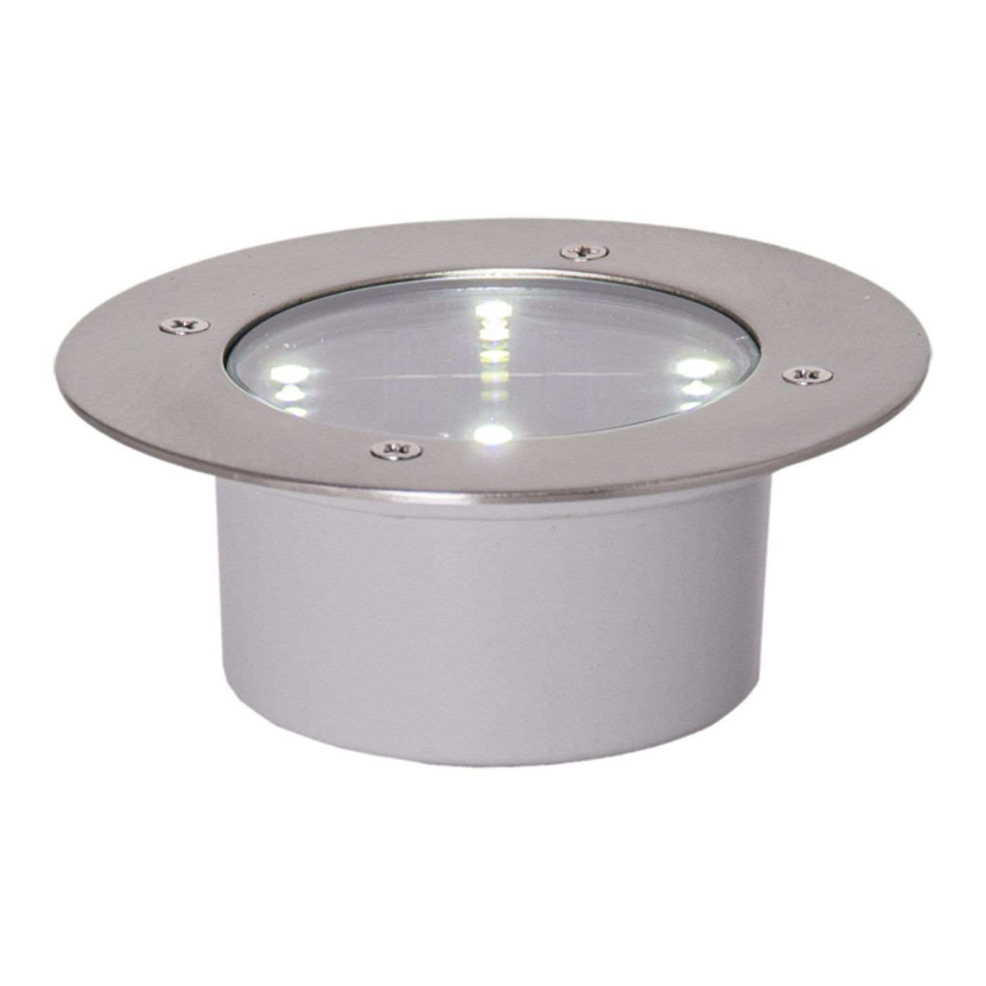 Star Trading Solcellsspotlight Decklight Sølv