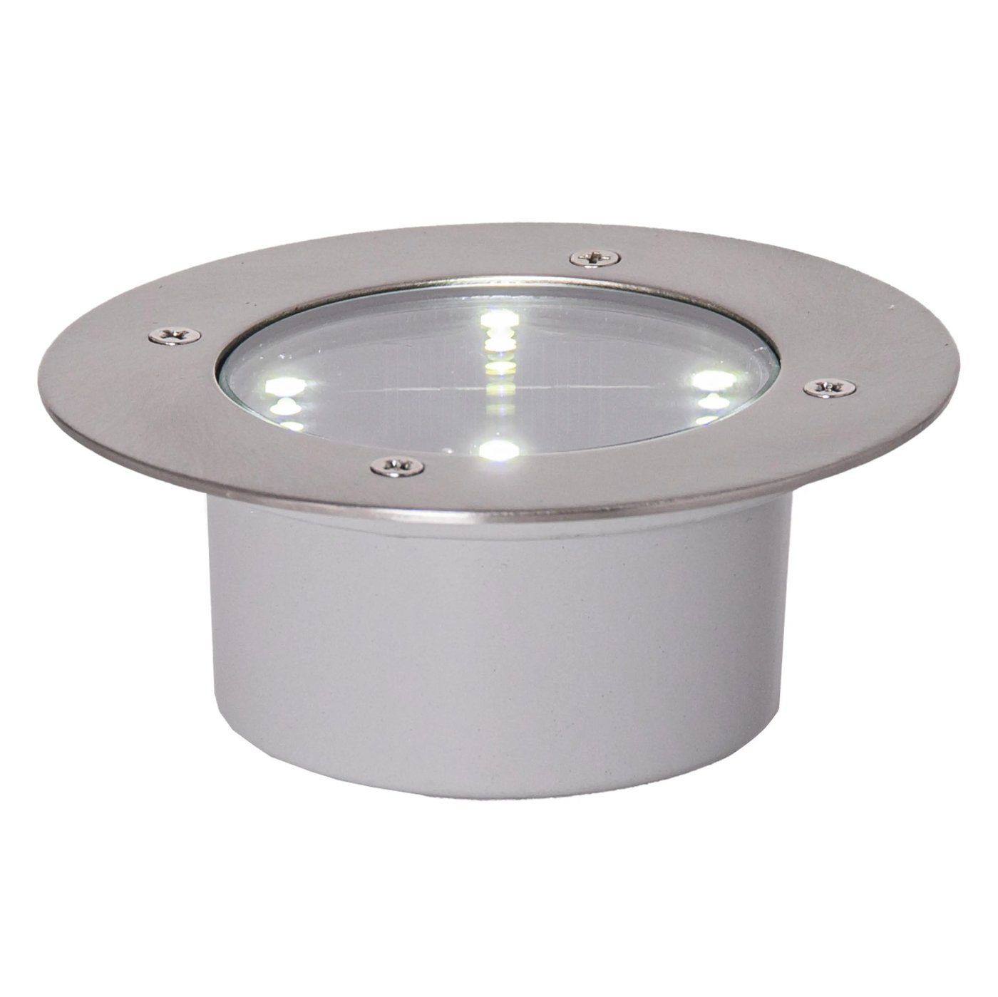 Star Trading Solcellsspotlight Decklight Sølv