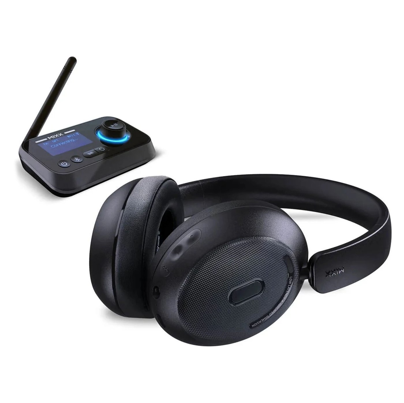 MIXX StreamQ TV-hörlurar med StreamPort-sändare