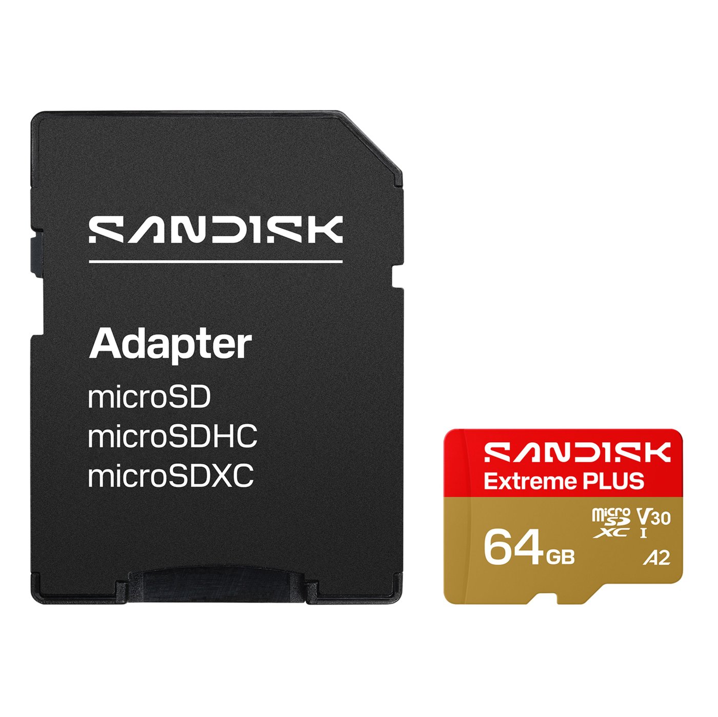 Sandisk Extreme PLUS microSDXC 64 GB – 200/90 MB/s