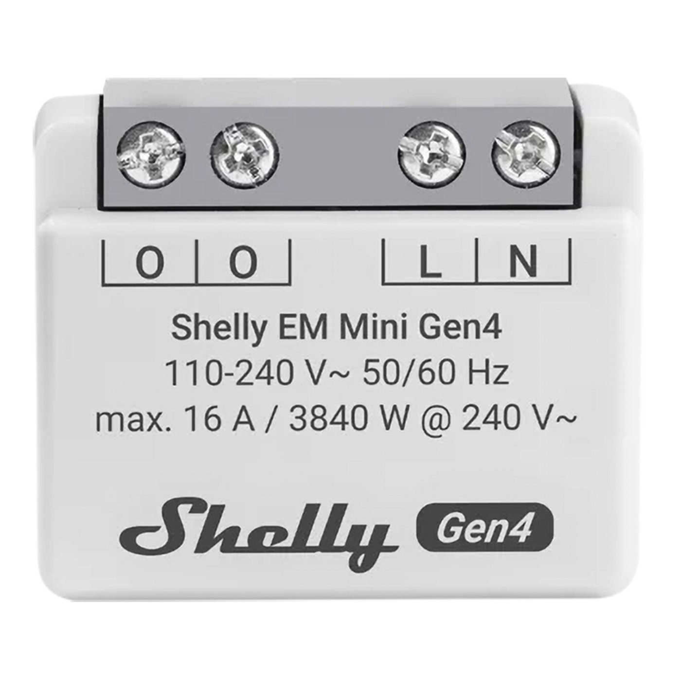 Shelly EM Mini Gen4 smart energimätare