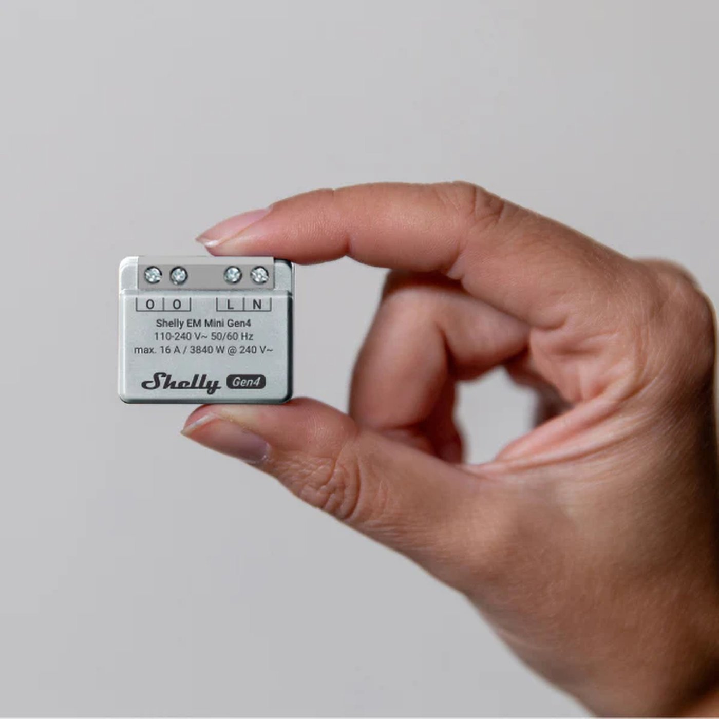 Shelly EM Mini Gen4 smart energimätare