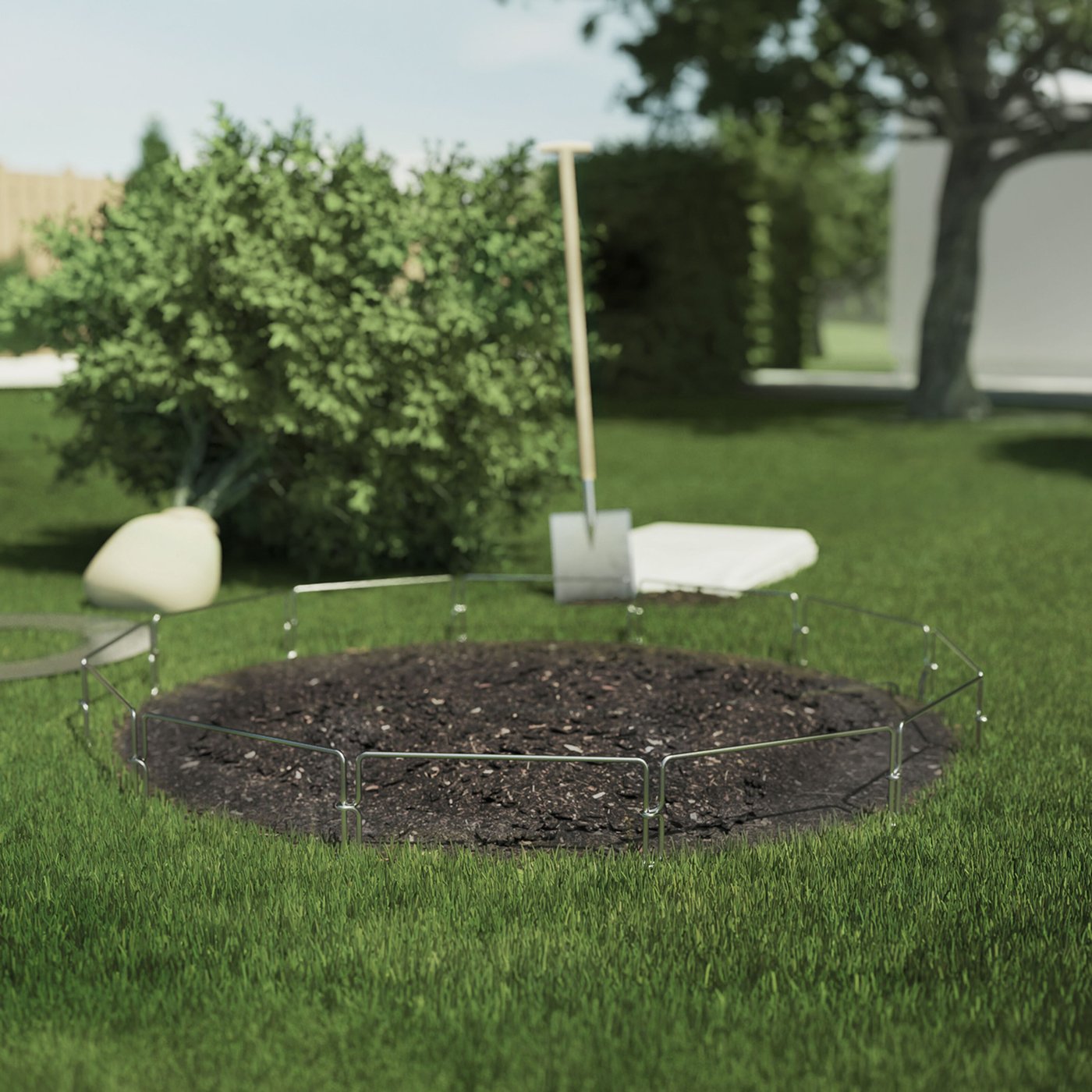 Grimsholm Staket för robotgräsklippare 3,7 m