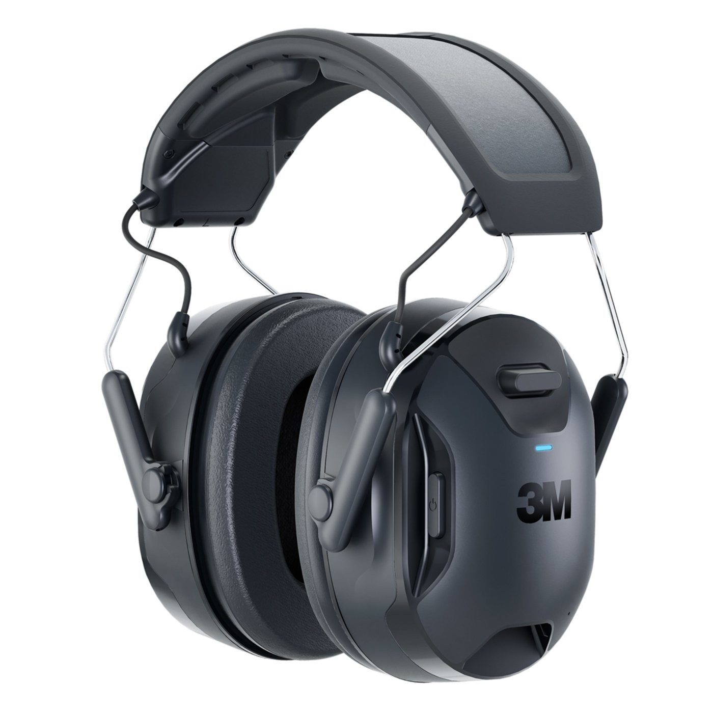 3M Connect & Solar Trådløst hørselsvern Svart