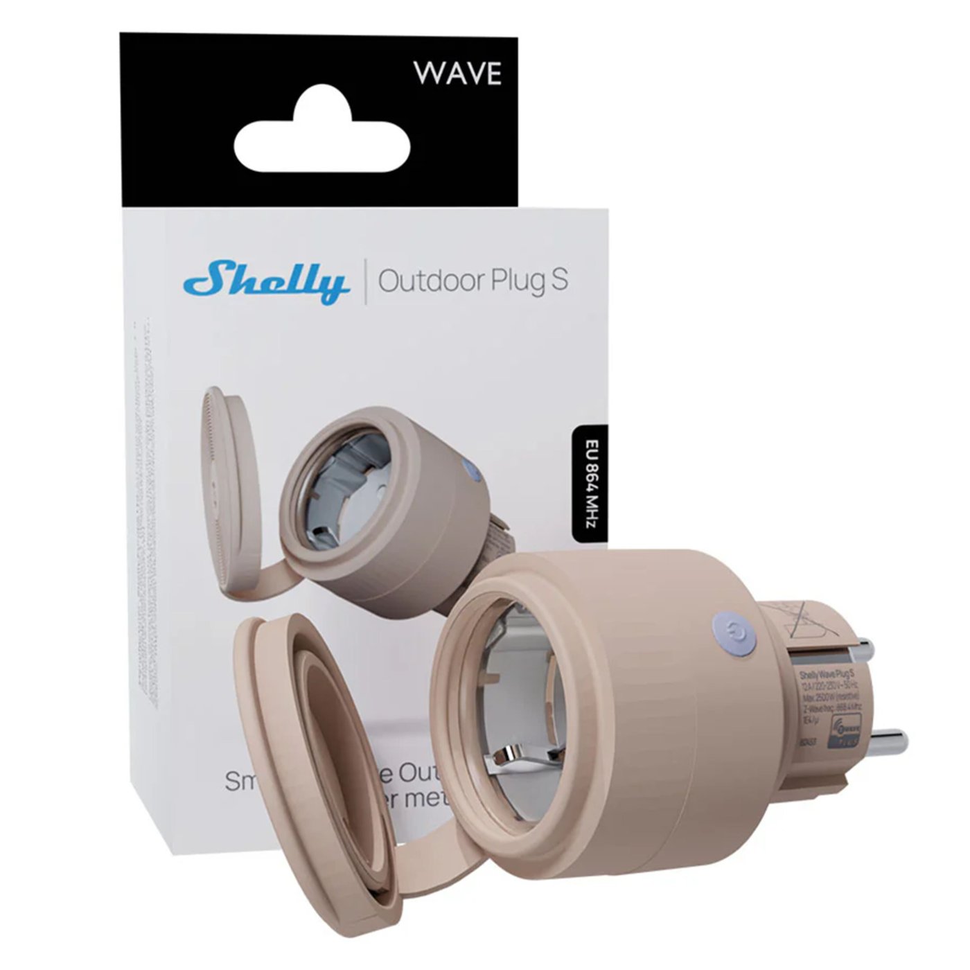 Shelly Wave Outdoor Plug S LR