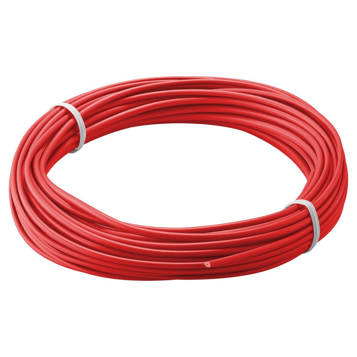 Isolerad kopplingstråd 0,14 mm² 10 m Röd