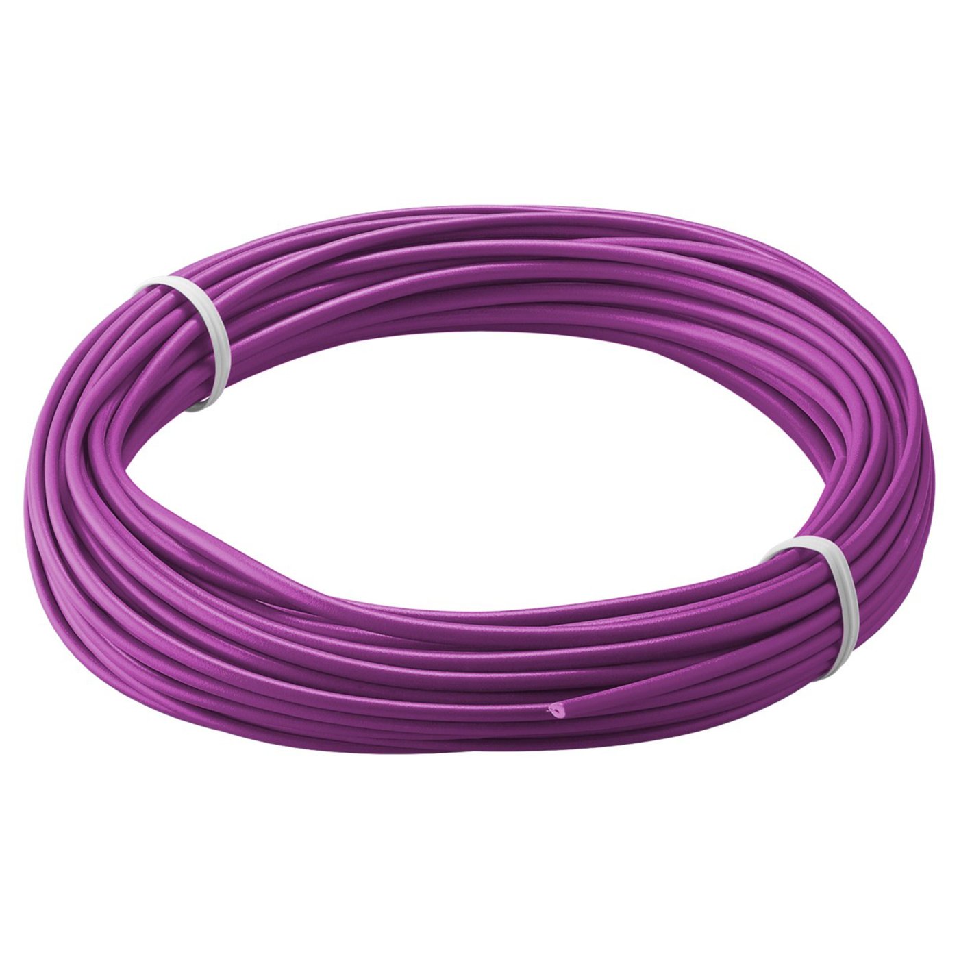 Isolerad kopplingstråd 0,14 mm² 10 m Lila