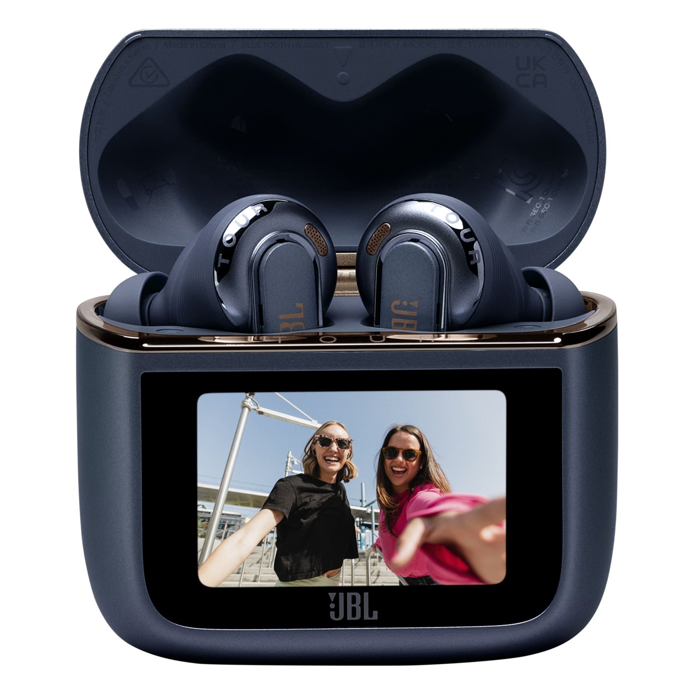 JBL Tour Pro 3 True Wireless in-ear-hodetelefoner Blå