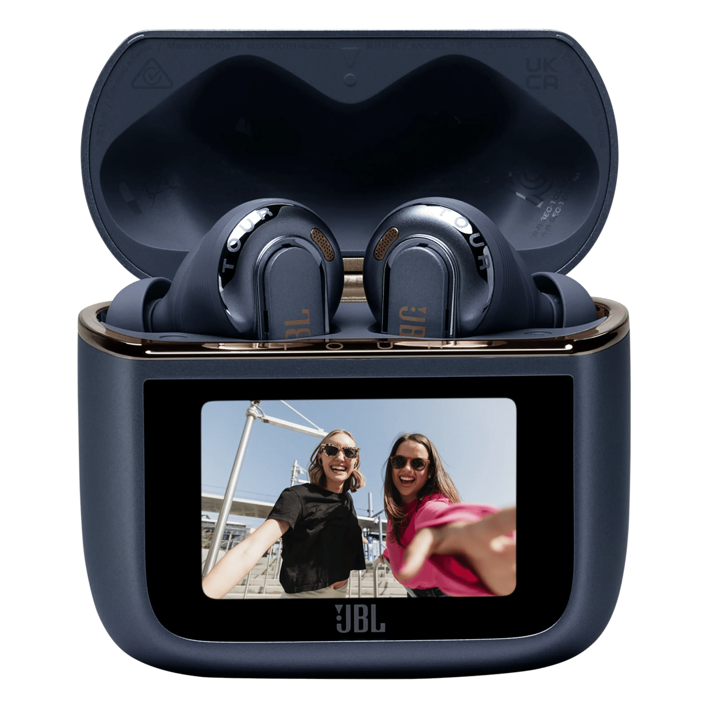 JBL Tour Pro 3 trådløse in-ear-hodetelefoner Blå