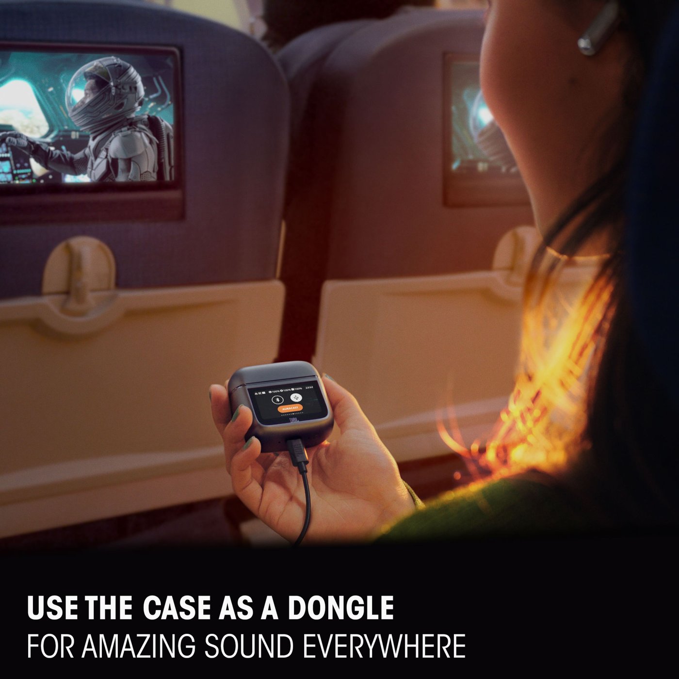 JBL Tour Pro 3 True Wireless in-ear-hodetelefoner Grønn