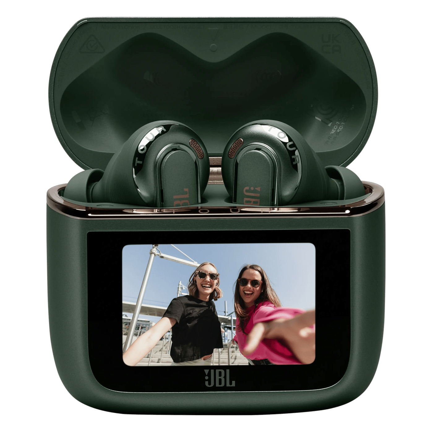 JBL Tour Pro 3 trådløse in-ear-hodetelefoner Grønn