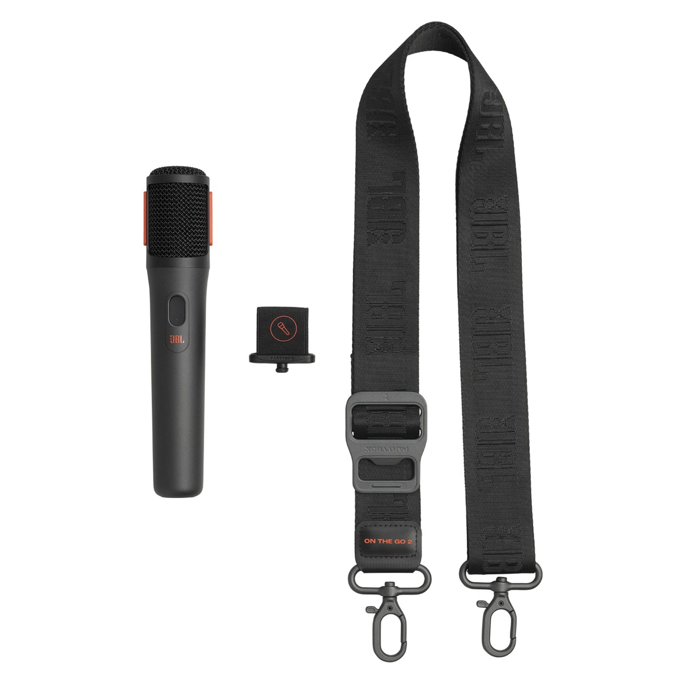 JBL PartyBox On-The-Go 2 portabel partyhøyttaler Svart