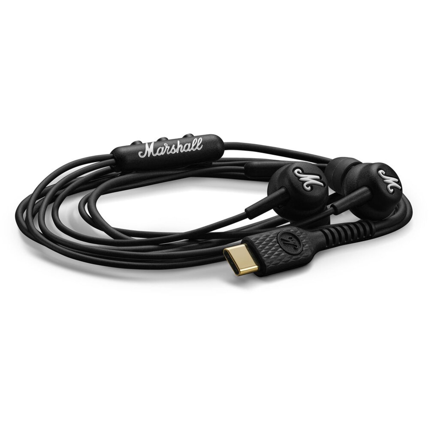 Marshall Mode USB-C in-ear-hodetelefoner Svart