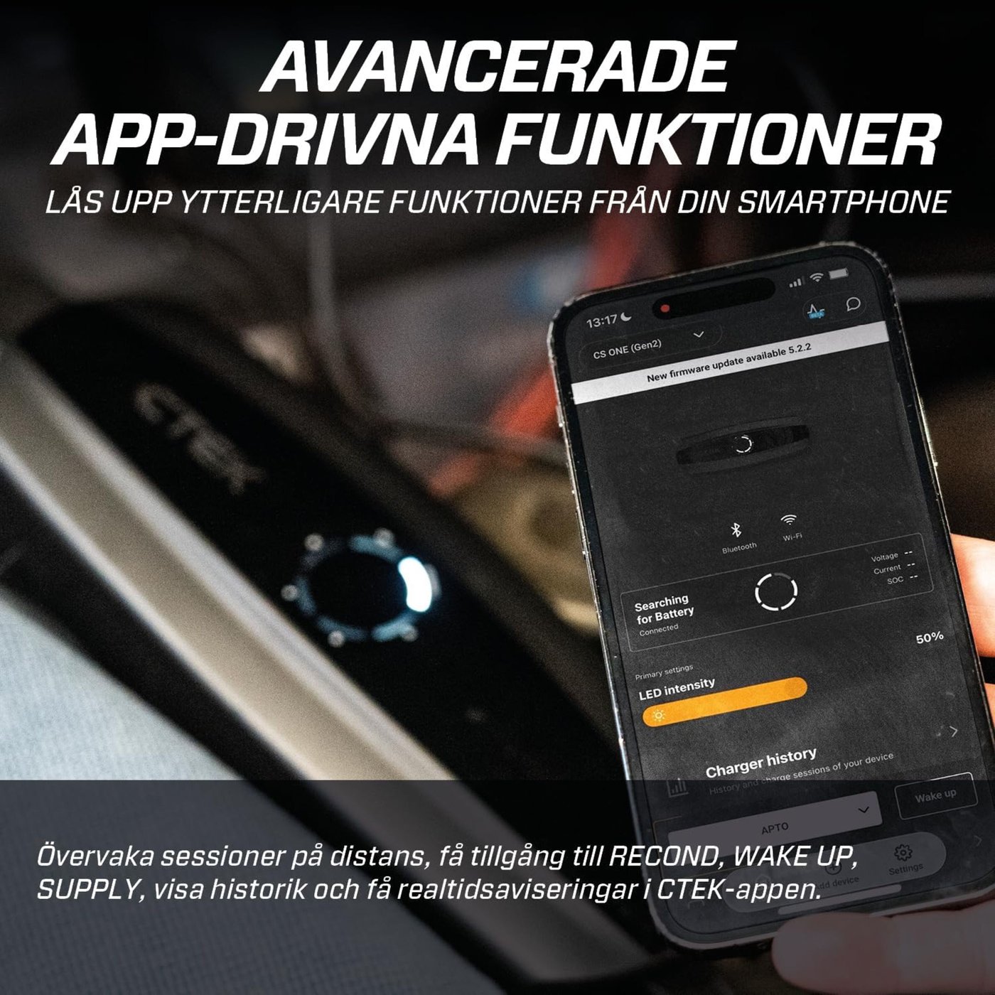 Ctek CS ONE Gen 2 – smart batteriladdare 12 V