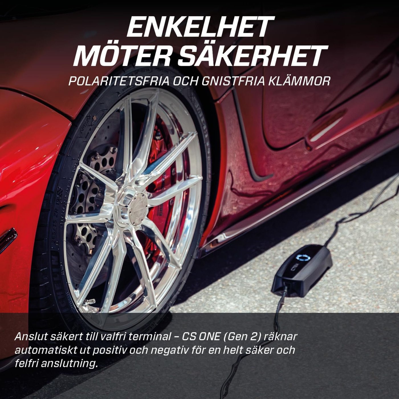 Ctek CS ONE Gen 2 – smart batteriladdare 12 V