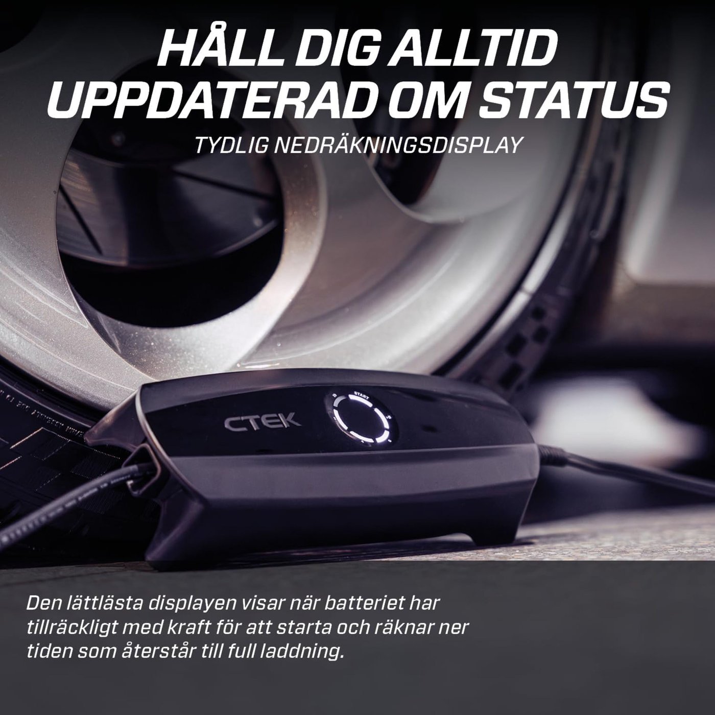 Ctek CS ONE Gen 2 – smart batteriladdare 12 V