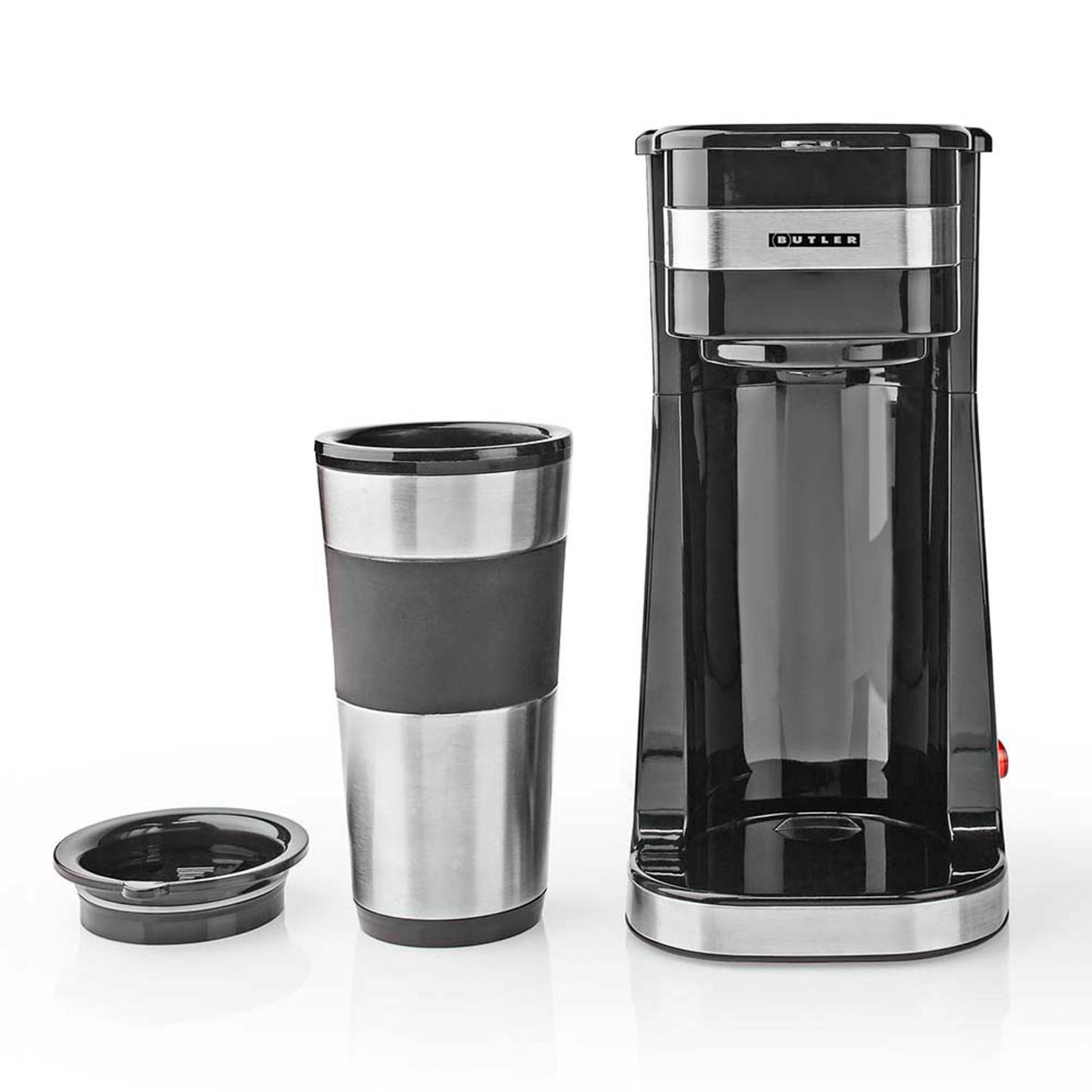Melissa Single-Serve Coffee Maker med resemugg 0,4 l