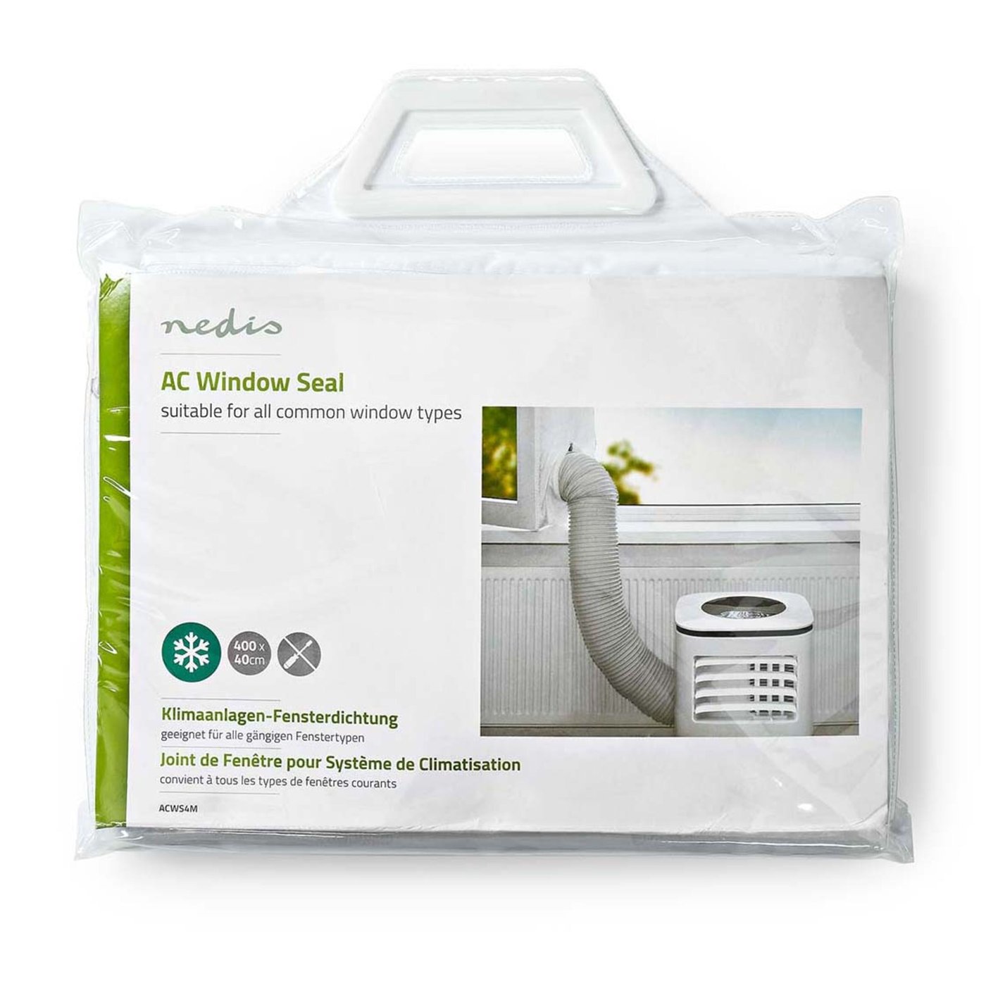 Nedis Fönsterkit för portabel AC