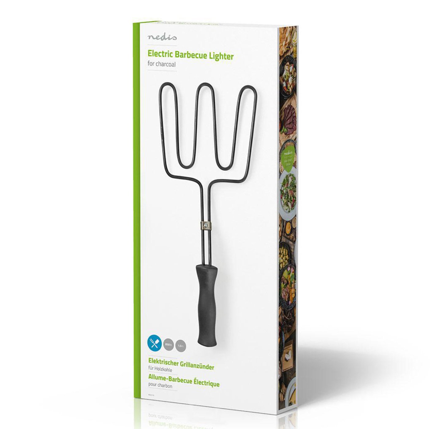 Nedis Elektrisk grilltändare 800 W