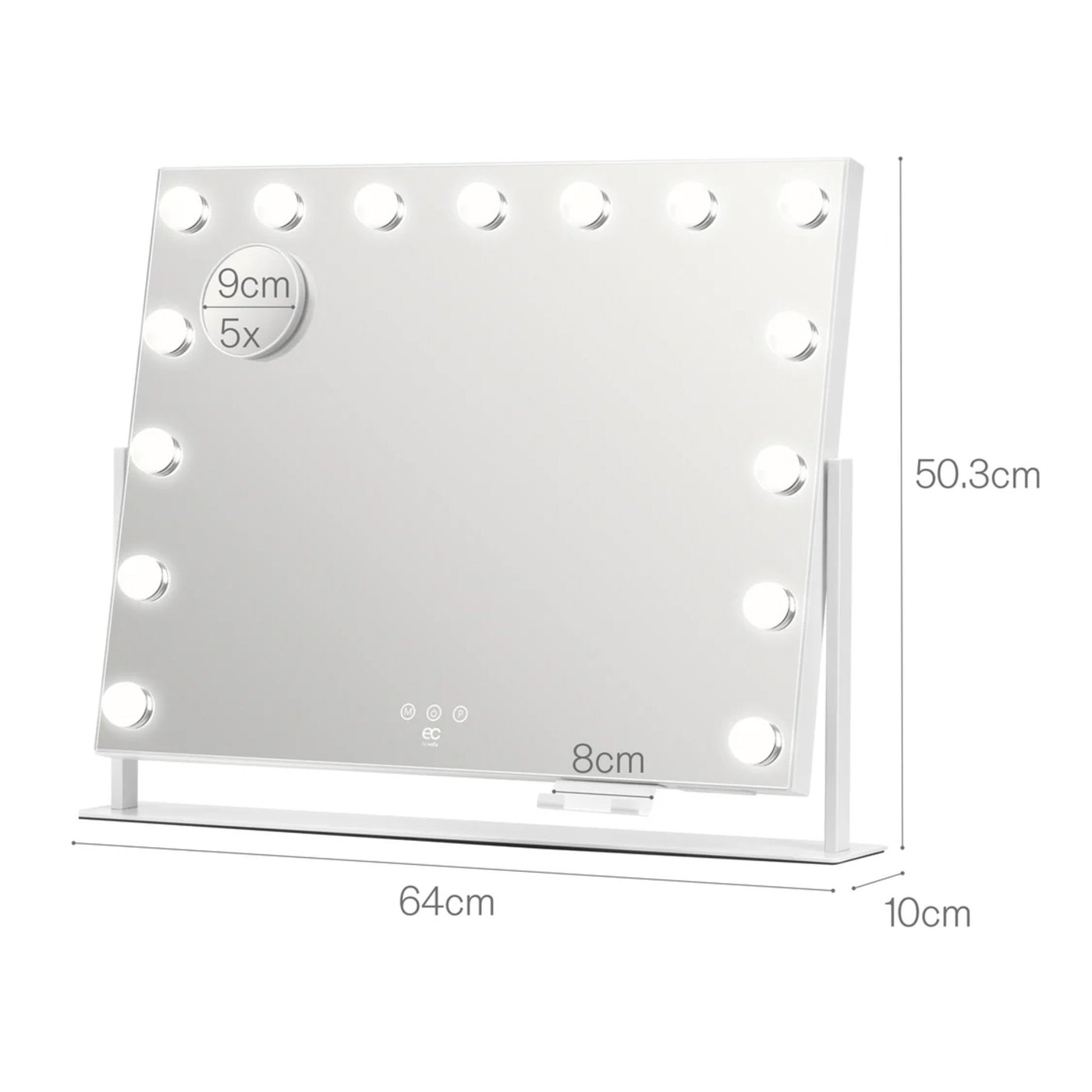 Wilfa Star Hollywood-sminkspegel