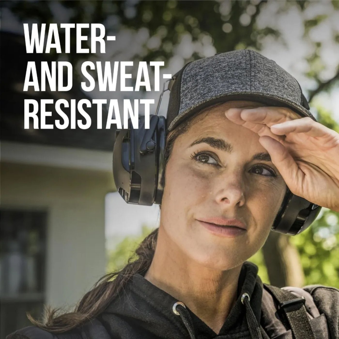 3M Connect & Solar Trådlöst hörselskydd Svart