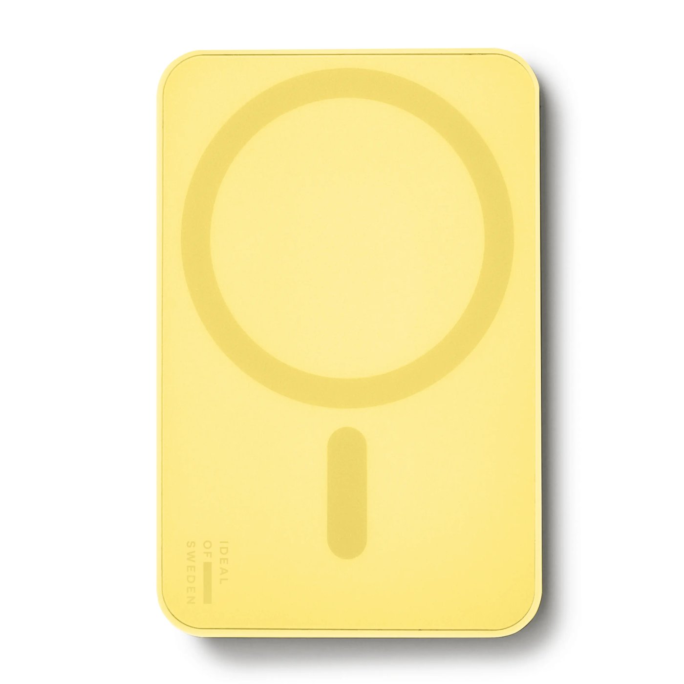 IDEAL OF SWEDEN MagSafe Suction Phone Mount – mobilhållare med sugfäste Soft Lemon