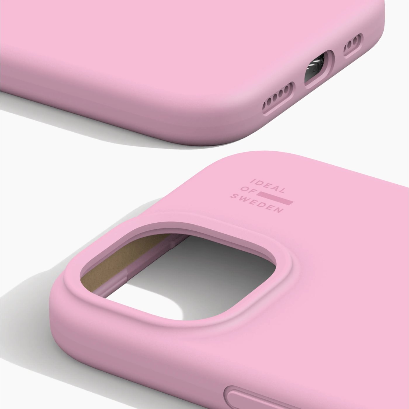 IDEAL OF SWEDEN Silicone MagSafe Case – mobilskal till iPhone 13, 14, 15, 16e och 17e Bubbelgum Pink