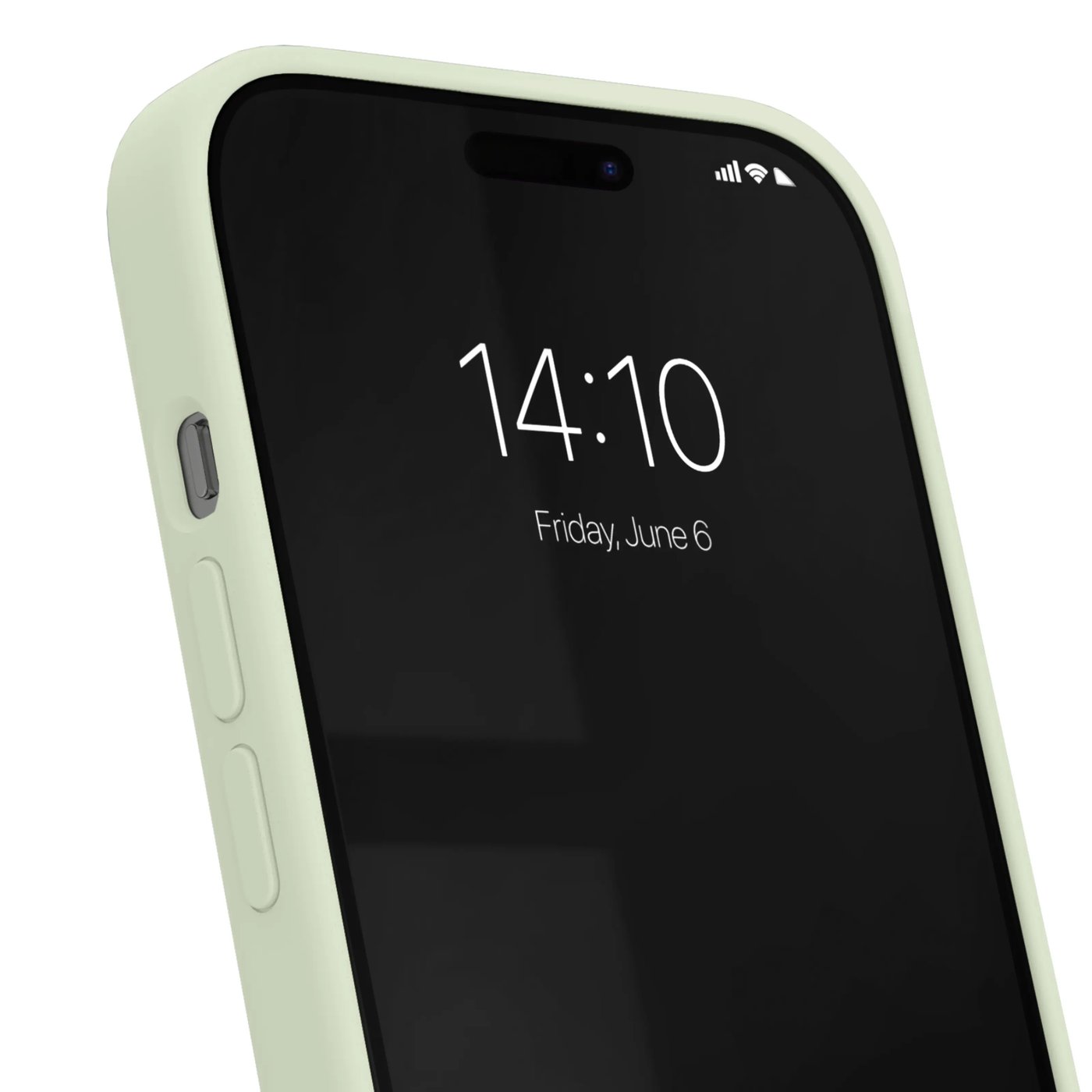 IDEAL OF SWEDEN Silicone MagSafe Case – mobilskal till iPhone 13, 14, 15, 16e och 17e Sage Green