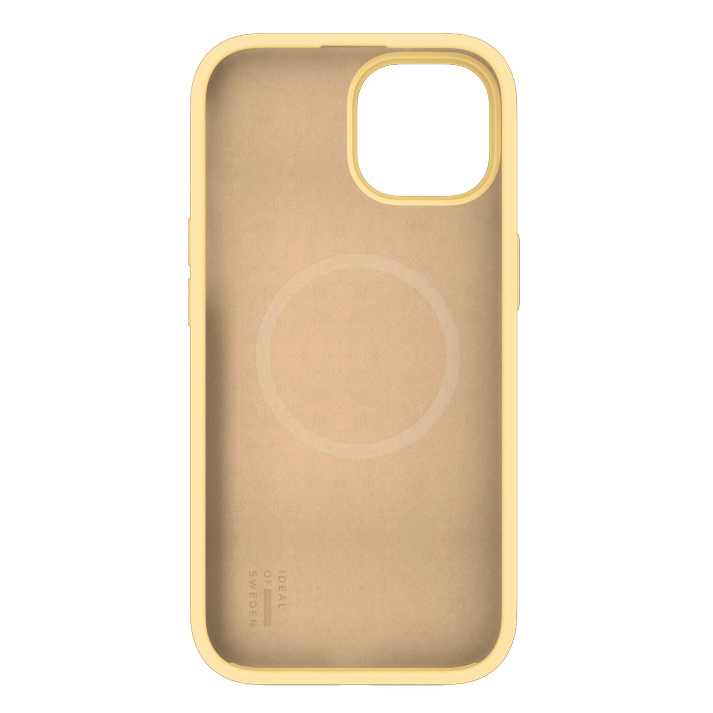 IDEAL OF SWEDEN Silicone MagSafe Case – mobilskal till iPhone 13, 14, 15, 16e och 17e Soft Lemon