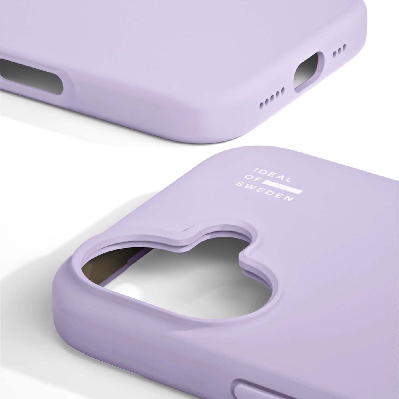 IDEAL OF SWEDEN Silicone MagSafe Case – mobilskal till iPhone 16 Lavender Milk