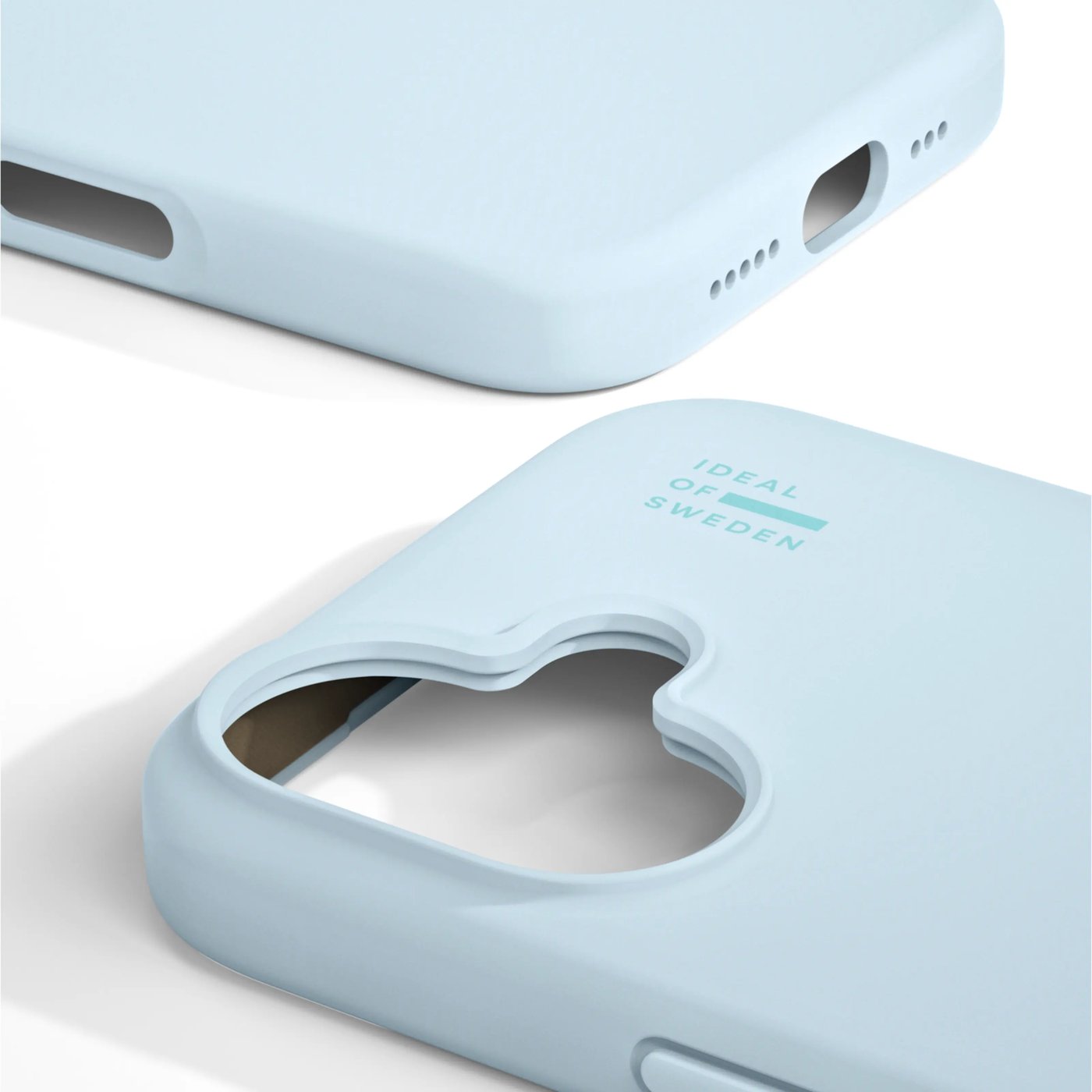 IDEAL OF SWEDEN Silicone MagSafe Case – mobilskal till iPhone 16 Light Blue
