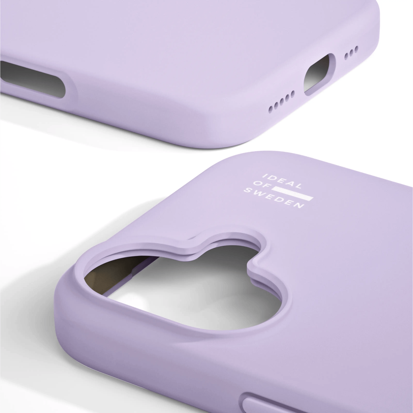 IDEAL OF SWEDEN Silicone MagSafe Case – mobildeksel til iPhone 17 Lavender Milk