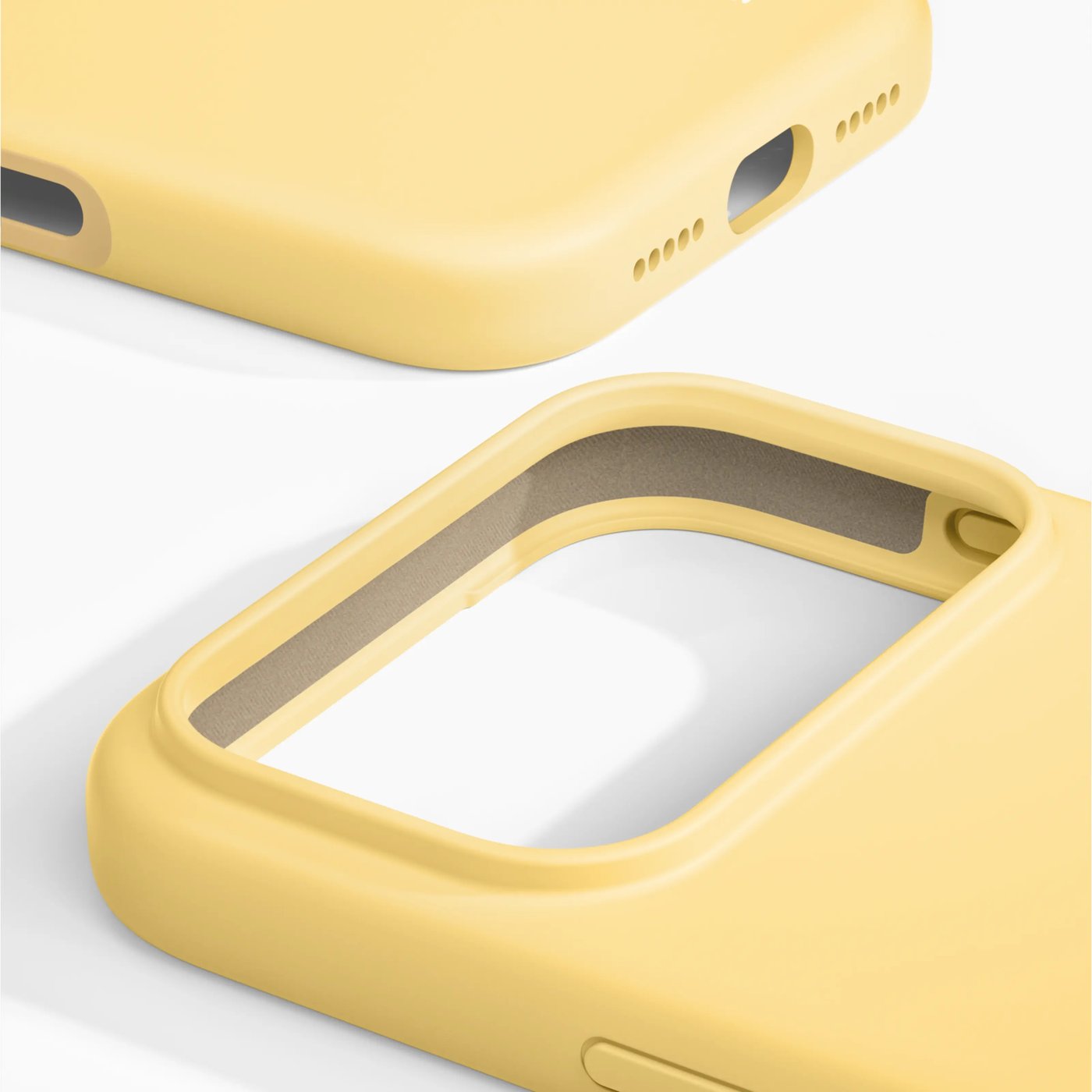 IDEAL OF SWEDEN Silicone MagSafe Case – mobilskal till iPhone 17 Pro Max Soft Lemon