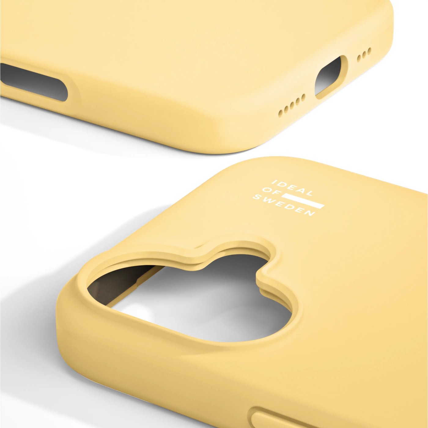 IDEAL OF SWEDEN Silicone MagSafe Case – mobilskal till iPhone 17 Soft Lemon