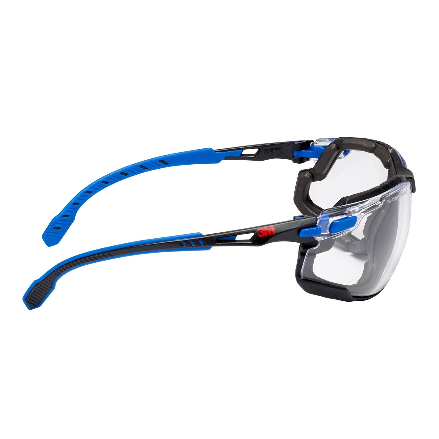 3M Solus 1000 skyddsglasögon med Scotchgard-beläggning Blå/svarta