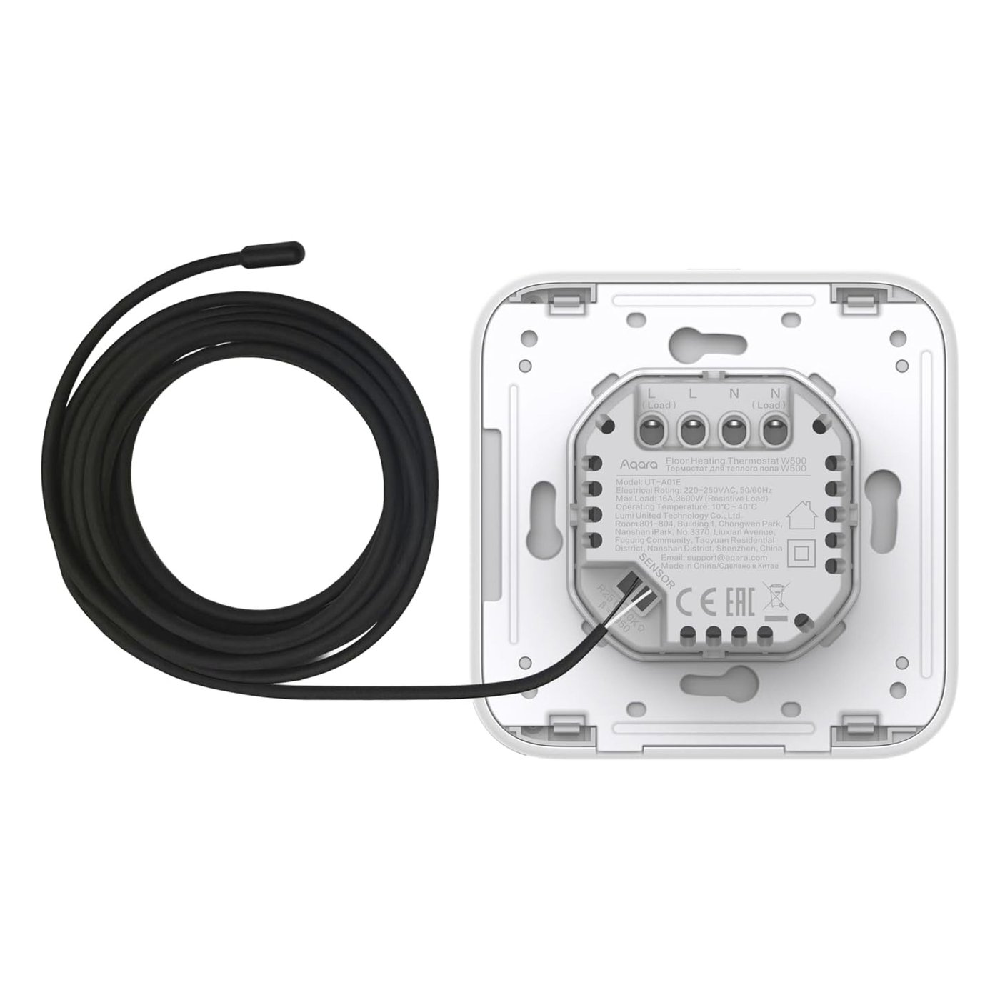 Aqara Floor Heating Thermostat W500 Hvit